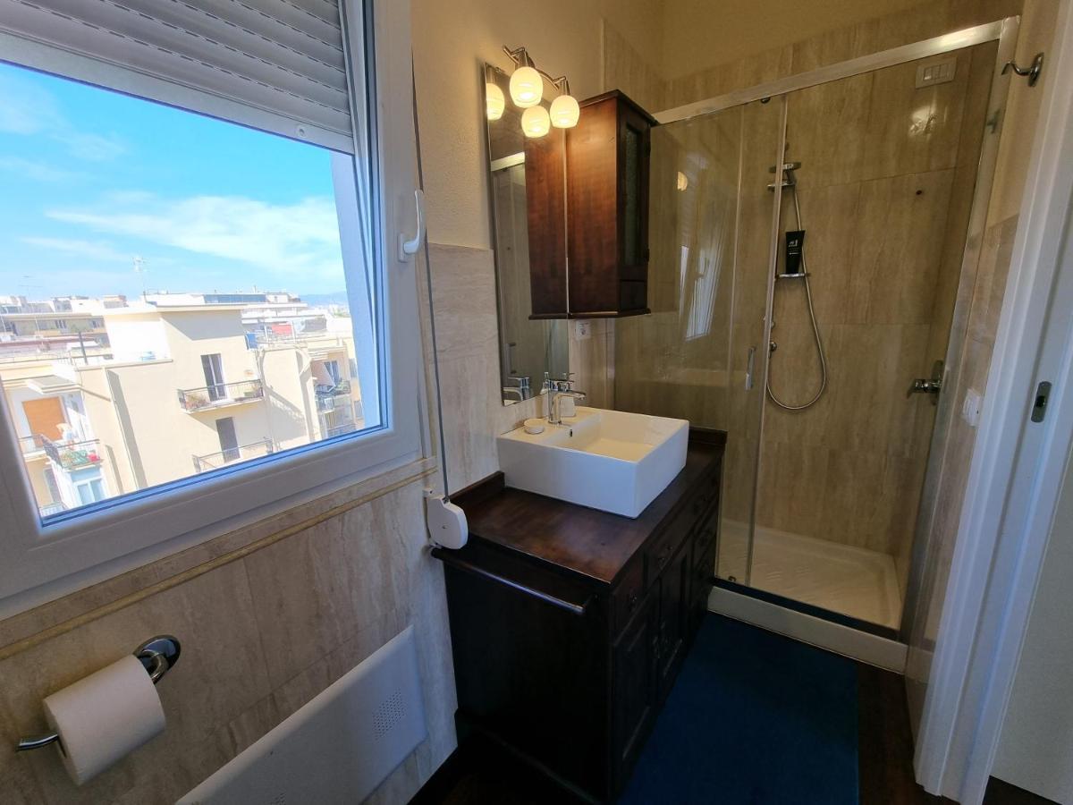 Apartmán Attico Panoramico Cagliari Exteriér fotografie